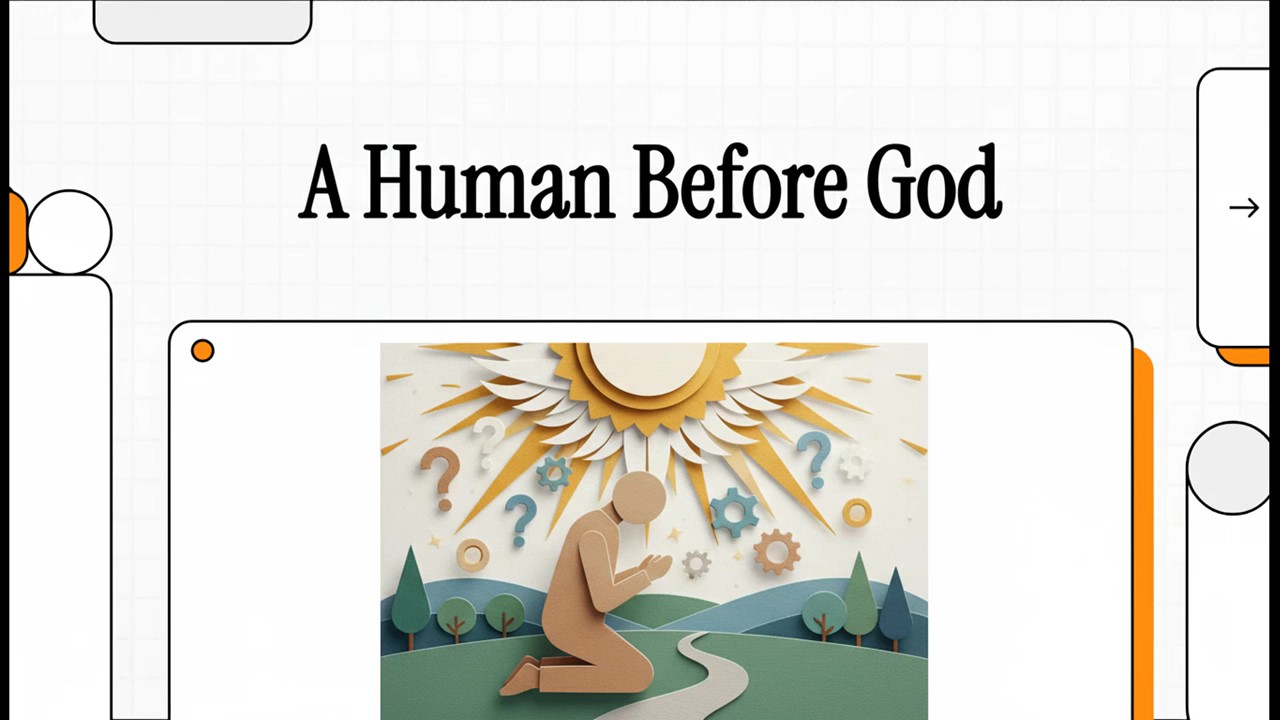 Was ist ein Mensch vor Gott?