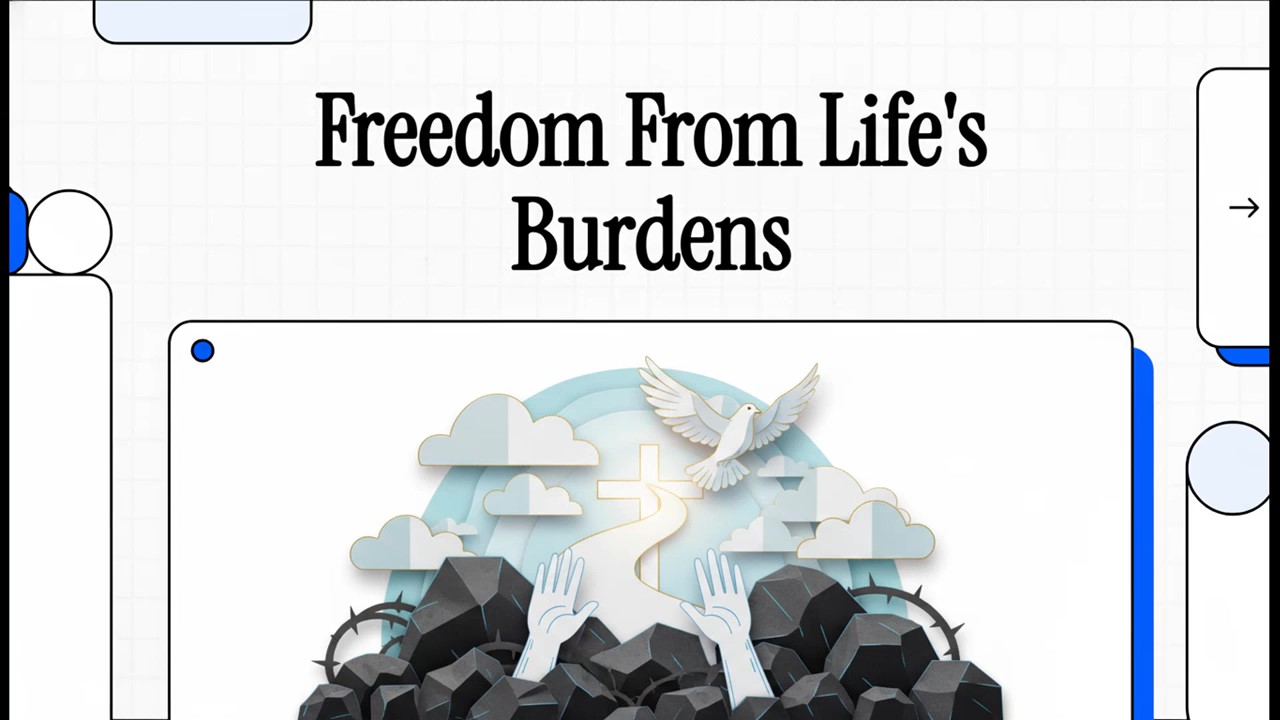 Freedom from life's burdens