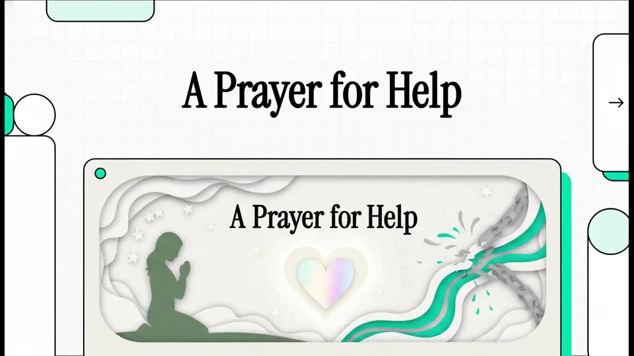 A Prayer for Help