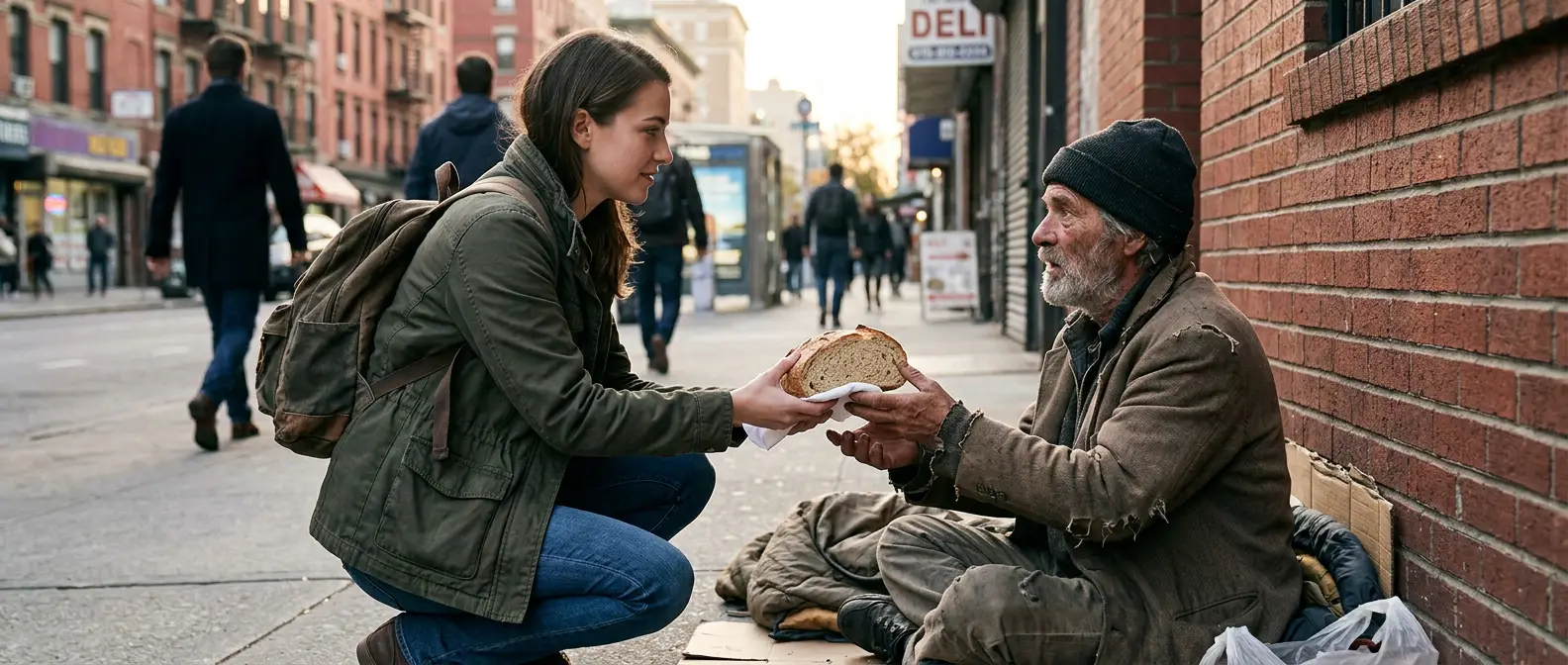 Jemand erbarmt sich der Elenden