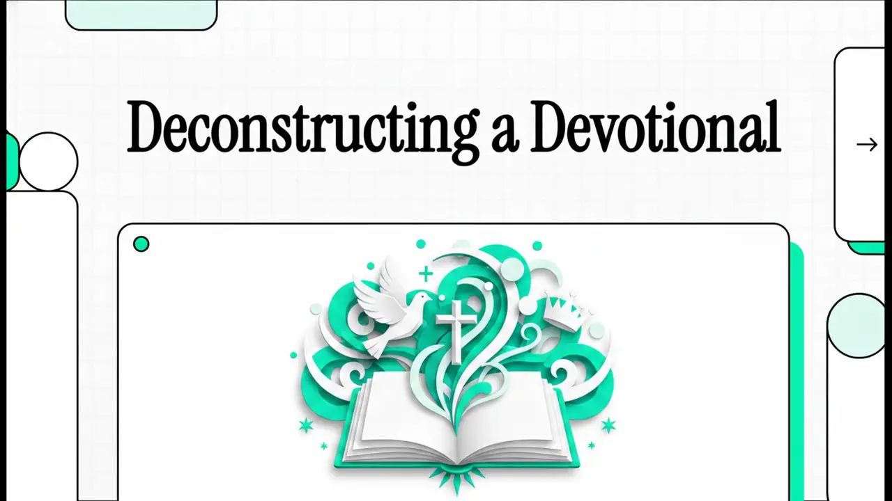 Deconstruction a Devotional