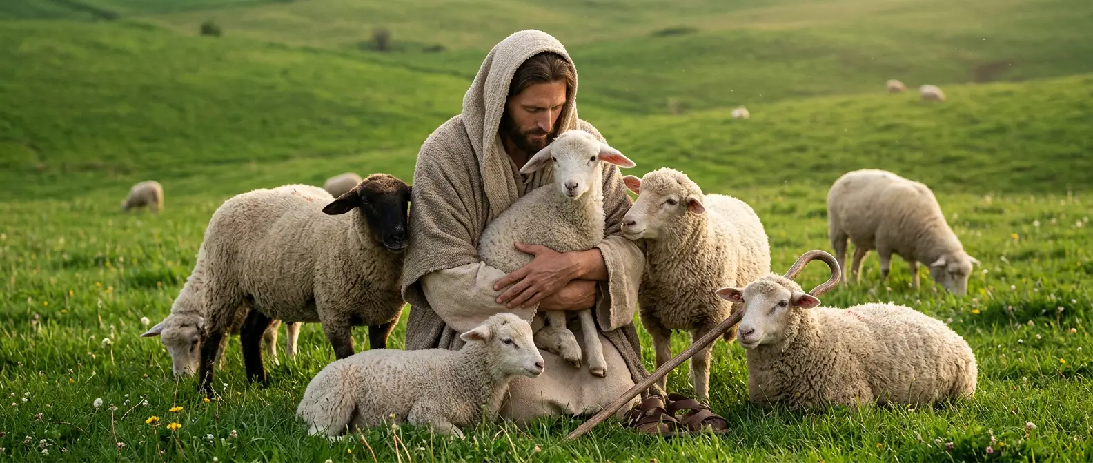 Jesus der gute Hirte
