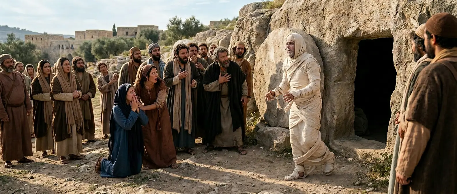 Gottes Herrlichkeit zeigt sich durch die Auferweckung des Lazarus