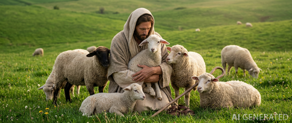 Jesus spricht: Darum sollt ihr nicht sorgen und sagen: Was werden wir essen? Was werden wir trinken? Womit werden wir uns kleiden? Denn euer himmlischer Vater weiß, dass ihr all dessen bedürft.